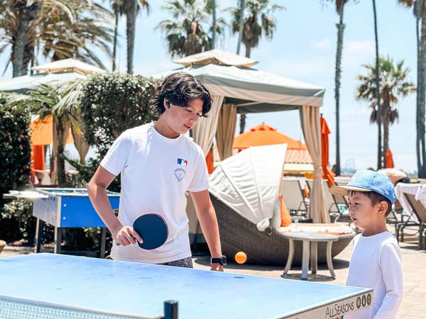 Boys Playing Ping Pong