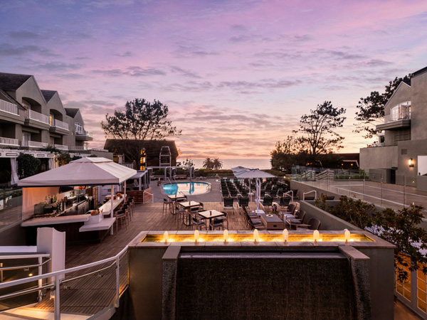 LAuberge Del Mar Deck With Pool